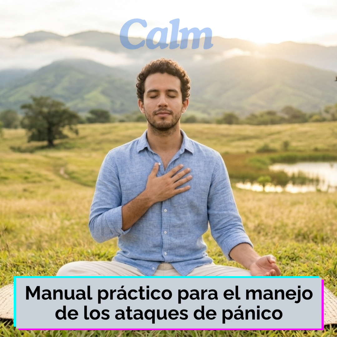 Guía para el manejo de los ataques de pánico con ejercicios prácticos.